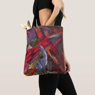 Tiergeschicke von Franz Marc, Vintage Cubism Art