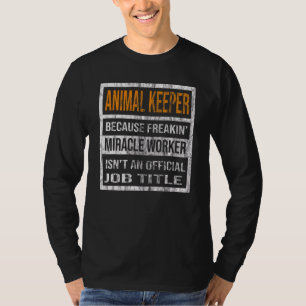 Tierhaltung durch das Wunder Männer Frauen T-Shirt