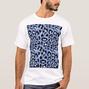 Tierhaut: Wasserfarben-Leopard T-Shirt