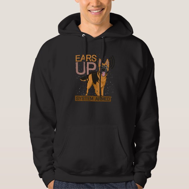 Tierhunde Ohren-Aufrüstsystem Hoodie (Vorderseite)