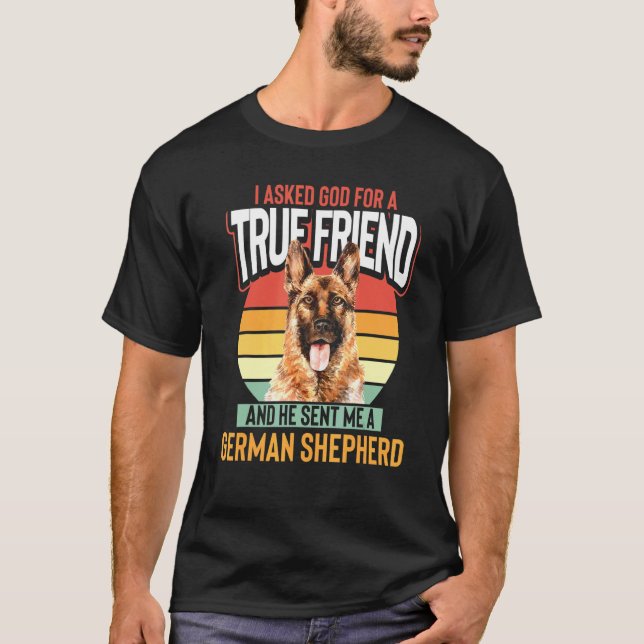 Tierhundefreund T-Shirt (Vorderseite)