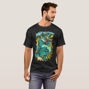 Tierillustration, Gedrucktes T-Shirt-Geschenk T-Shirt