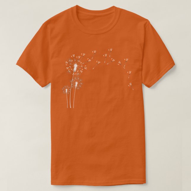 Tierische Blume T-Shirt (Design vorne)
