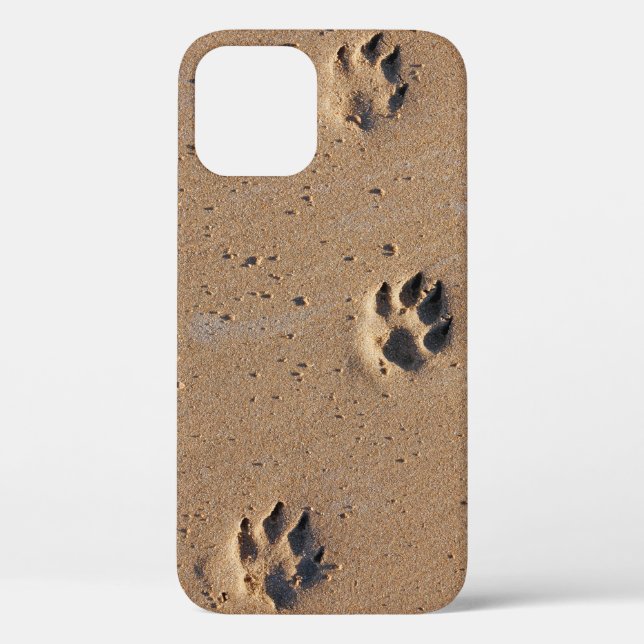 Tierische Fußabdrücke in der Case-Mate iPhone-Date iPhone Hülle (Rückseite)