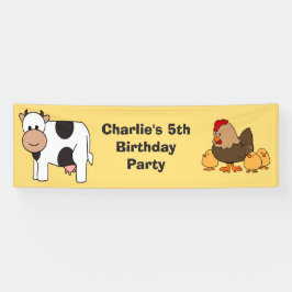 Tierische Illustrationen, Banner für Textkinder