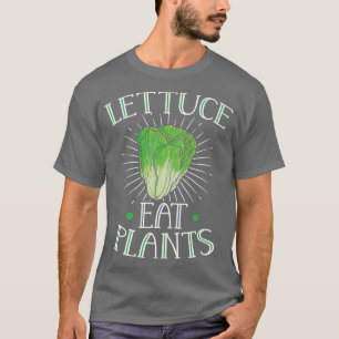 Tierische Liebe Vegetarischer Veganer Salat essen T-Shirt
