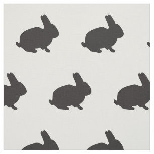 Tierische schwarze Silhouette des niedlichen Stoff