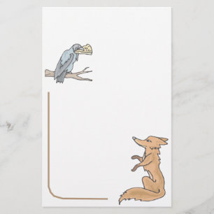 Tierische Stationäre Heimtiere: Fox-Stationäre Briefpapier