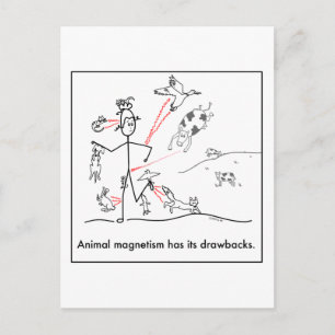 Tierischer Magnetismus: Postkarten