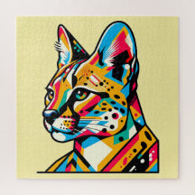 Tierischer Pop Art 600 Stück Puzzle