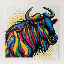 Tierischer Pop Art 600 Stück Puzzle