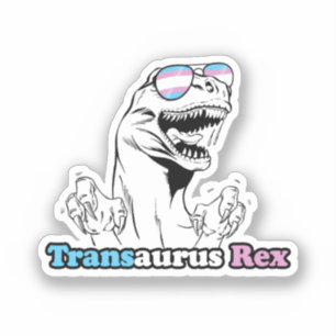 Tierischer Stolz - Transaurus Rex Aufkleber