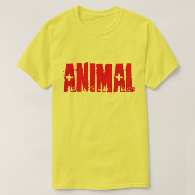TIERISCHER T - SHIRT (Design vorne)