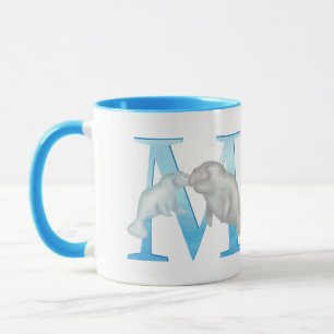 Tierisches ABC M ist für die ManateTasse bestimmt Tasse