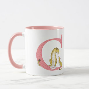 Tierisches ABC zur Tasse von Geparden