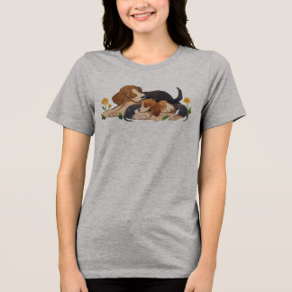 tierisches Lover Tri-Blend Shirt