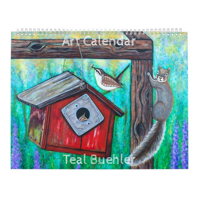 Tierkalender Kalender (Titelbild)