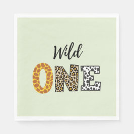 Tierkalligraphie Serviette