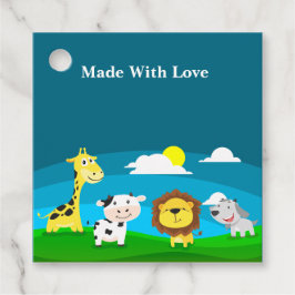 Tierkartoon Geschenkanhänger