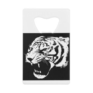 Tierkatze Jungle Tiger Black Cat gefunden Geldbeutel Flaschenöffner
