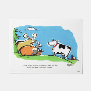 Tierklicken Fußmatte