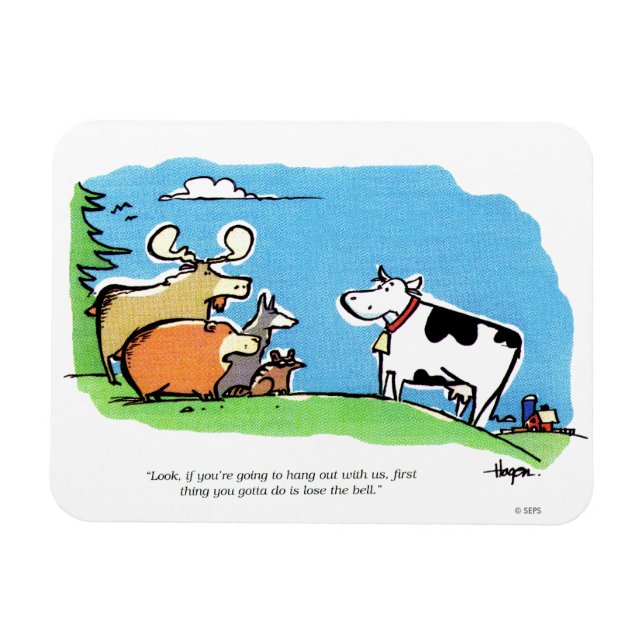 Tierklicken Magnet (Horizontal)