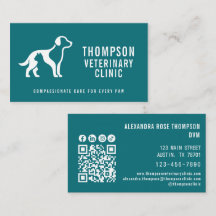 Tierklinik Vet Pet QR-Code Social Icon
