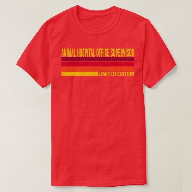 Tierklinikaufsicht T-Shirt (Design vorne)