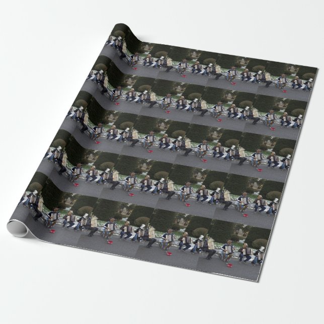 Tierkonzert Geschenkpapier (Ungerollt)