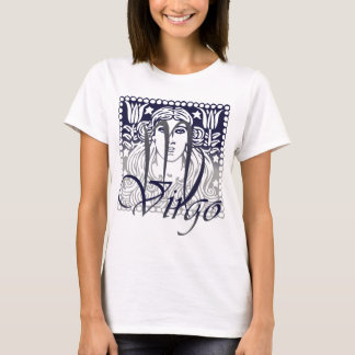 Tierkreis-Jungfrau-Spitze T-Shirt