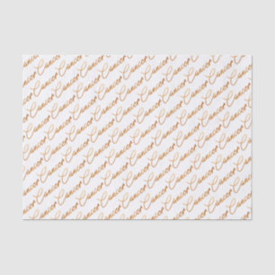 Tierkreis-"Krebs-" Goldskript-Seidenpapier Seidenpapier