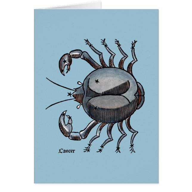 Tierkreis: Krebs in der Farbe (Vorne)