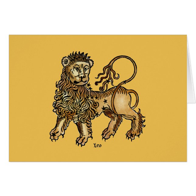 Tierkreis: Löwe, 1482 (Vorderseite (Horizontal))