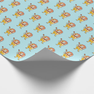 Tierkreis Löwe Geschenkpapier