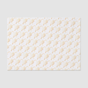 Tierkreis-"Löwe" Goldskript-Seidenpapier Seidenpapier