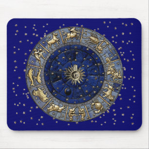 Tierkreis-Rad Mousepad