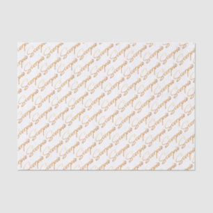Tierkreis-"Skorpions-" Goldskript-Seidenpapier Seidenpapier