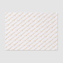 Tierkreis-"Steinbock-" Goldskript-Seidenpapier Seidenpapier