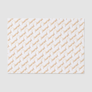 Tierkreis-"Stier-" Goldskript-Seidenpapier Seidenpapier