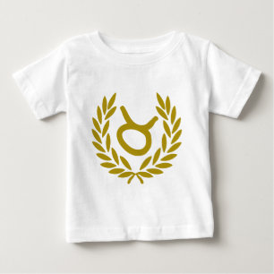 Tierkreis-Stierlorbeer Baby T-shirt