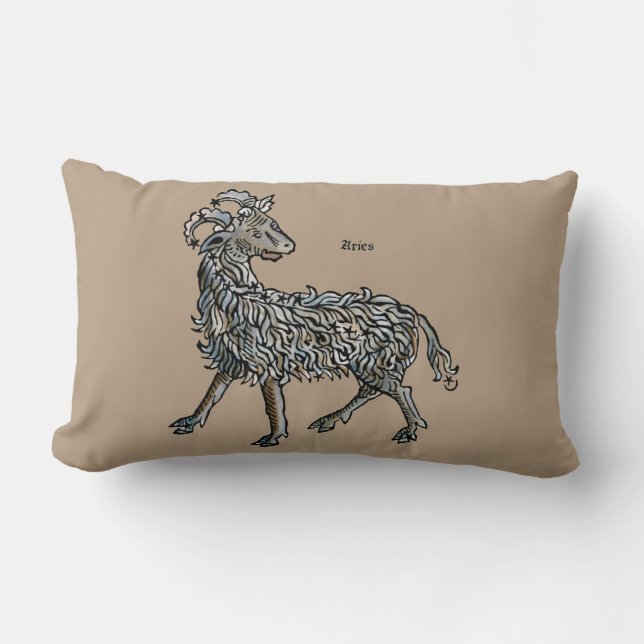 Tierkreis: Widder, 1482 Lendenkissen (Vorderseite)