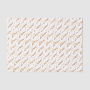 Tierkreis-"Widder-" Goldskript-Seidenpapier Seidenpapier