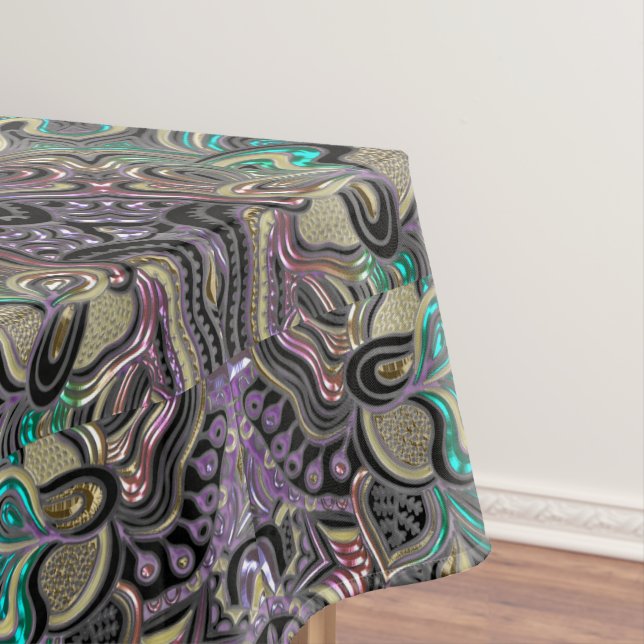 Tierkreis-Zeichen-Löwe-Mandala Tischdecke (Beispiel)