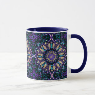 Tierkreis-Zeichen-Schütze-Mandala Tasse