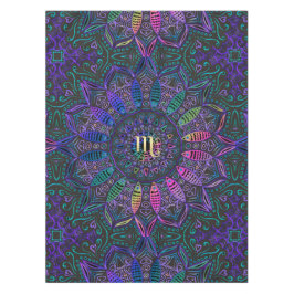 Tierkreis-Zeichen-Skorpions-Mandala Tischdecke