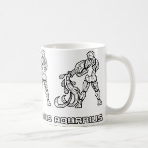 Tierkreis-Zeichen-Tasse: Wassermann Tasse