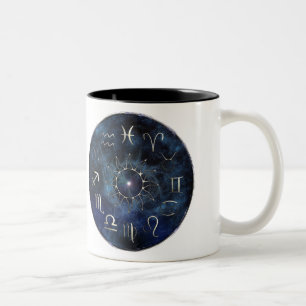 Tierkreis Zweifarbige Tasse