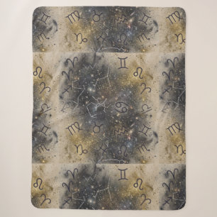 Tierkreiszeichen Astrologisches Zeichen Collage Mi Sherpadecke