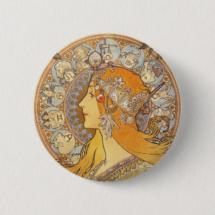Tierkreiszeichen Button