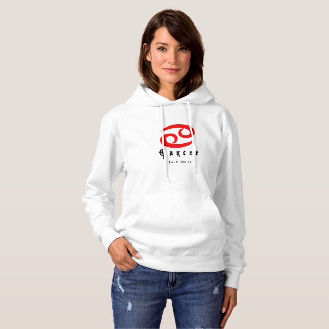 Tierkreiszeichen Hoodie (Vorne ganz)